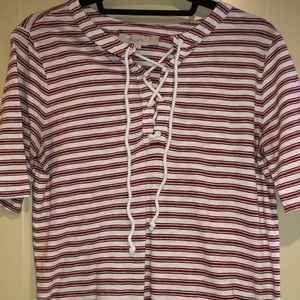 Stripe loft tee